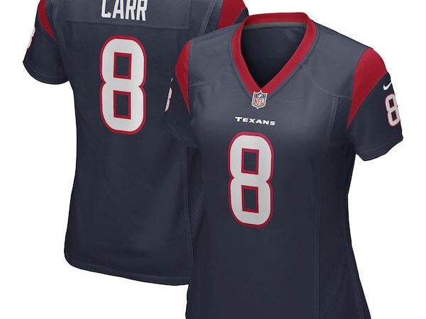 David Carr Houston Texans Nike Women's Game Retired Player Jersey - Navy