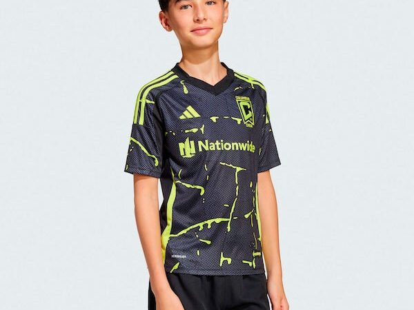 Columbus Crew adidas Youth 2025 The Goosebumps Kit Replica Jersey - Black