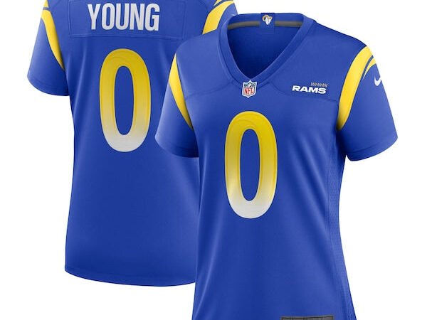 Byron Young Los Angeles Rams Nike Women's Home Game Jersey - Royal