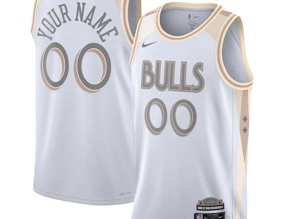 Chicago Bulls Nike Unisex 2024/25 Custom Swingman Jersey - City Edition - White