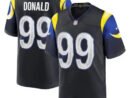Aaron Donald Los Angeles Rams Nike 2025 RIVALRIES Collection Game Jersey - Navy