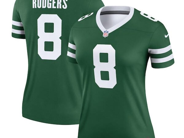 Aaron Rodgers New York Jets Nike Women's Legend Jersey - Legacy Green/Black/White