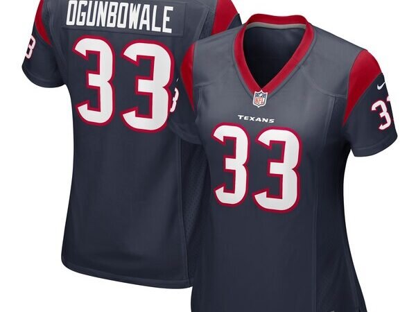 Dare Ogunbowale Houston Texans Nike Women's Game Player Jersey - Navy