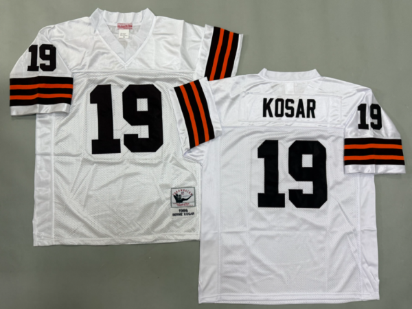 Bernie Kosar Cleveland Browns Authentic Throwback Retired Player Jersey