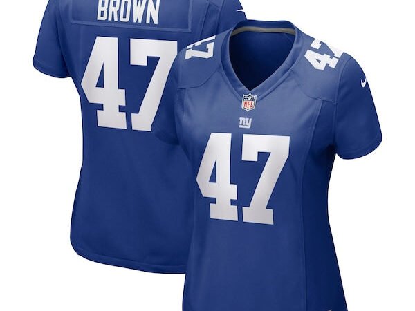 Cam Brown New York Giants Nike Women's Game Jersey - Royal