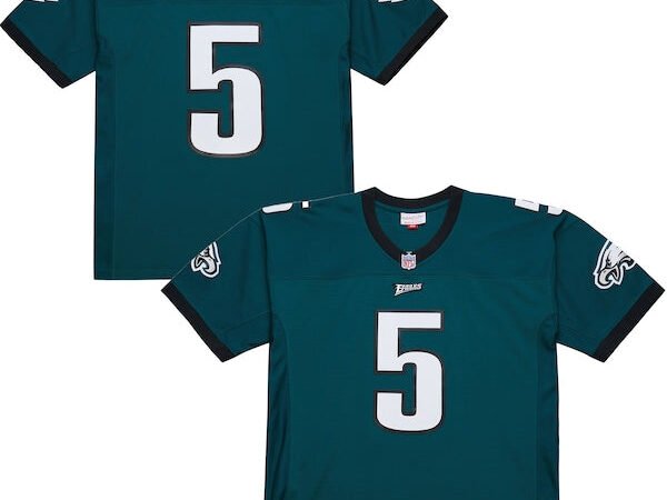 Donovan McNabb Philadelphia Eagles  1999 Legacy Replica Jersey - Midnight Green