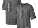 Archie Manning New Orleans Saints 1979 Retired Player Metal Legacy Jersey - Charcoal