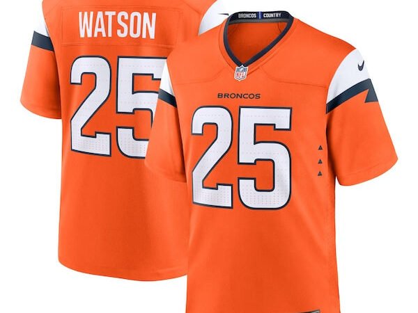 Blake Watson Denver Broncos Nike Team Game Jersey -  Orange