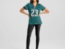 Eli Ricks Philadelphia Eagles Nike Women's Team Game Jersey - Midnight Green