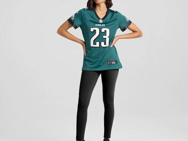 Eli Ricks Philadelphia Eagles Nike Women's Team Game Jersey - Midnight Green