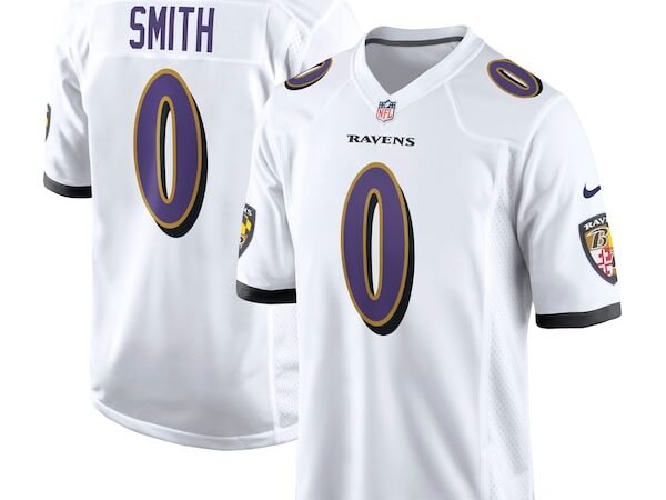 Roquan Smith Baltimore Ravens Nike  Game Jersey - White