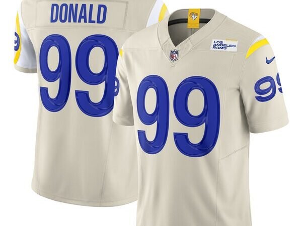 Aaron Donald Los Angeles Rams Nike Alternate Vapor F.U.S.E. Limited Jersey - Bone