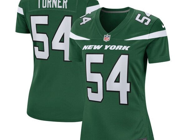 Billy Turner New York Jets Nike Women's  Game Jersey - Gotham Green