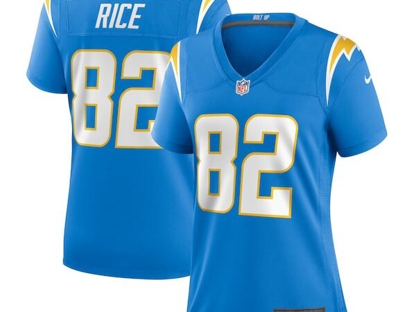 Brenden Rice Los Angeles Chargers Nike Women's  Game Jersey -  Powder Blue