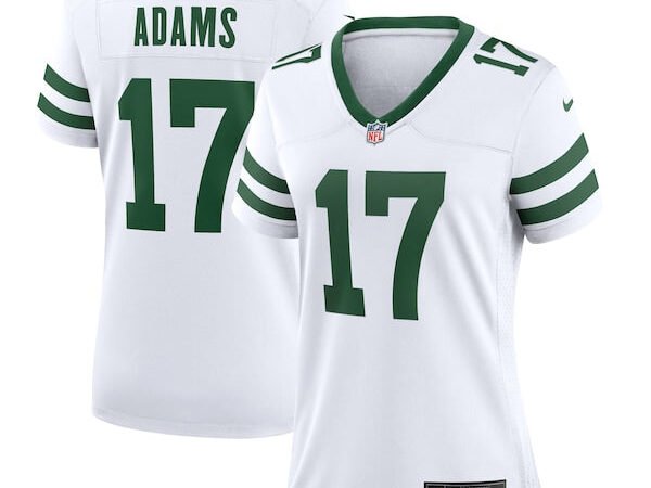 Davante Adams New York Jets Nike Women's Game Jersey - Legacy White/Black/Green