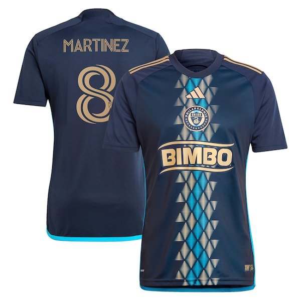 Jose Martinez Philadelphia Union adidas 2024 The XV Kit Replica Player Jersey – Navy