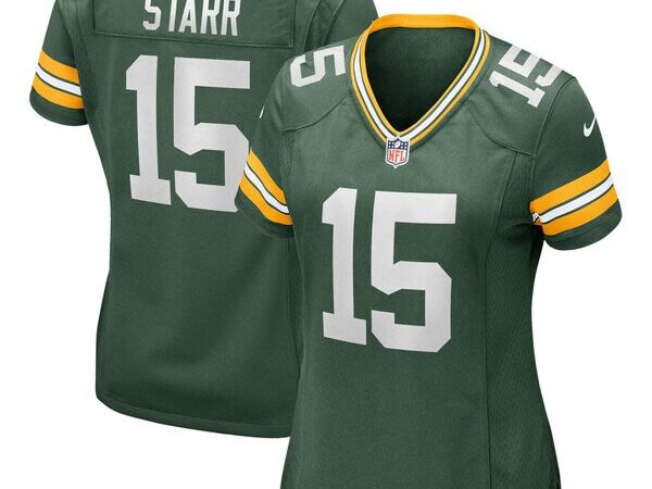 Bart Starr Green Bay Packers Nike Women's Game Retired Player Jersey - Green