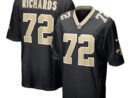 Asim Richards New Orleans Saints Nike Team Game Jersey -  Black