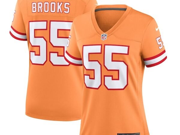 Derrick Brooks Tampa Bay Buccaneers Nike Women's Throwback Game Jersey - Orange