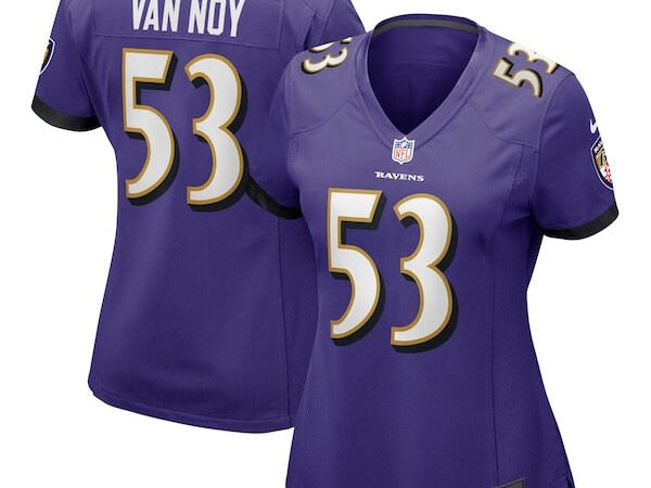 Kyle Van Noy Baltimore Ravens Nike Women's  Game Jersey -  Purple