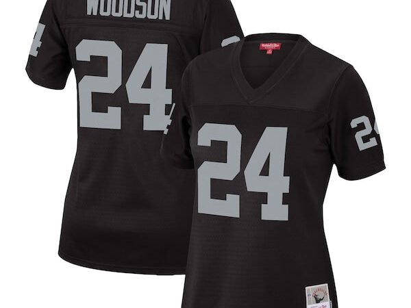 Charles Woodson Las Vegas Raiders Women's Legacy Replica Team Jersey - Black