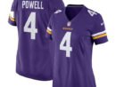 Brandon Powell Minnesota Vikings Nike Women's  Game Jersey -  Purple