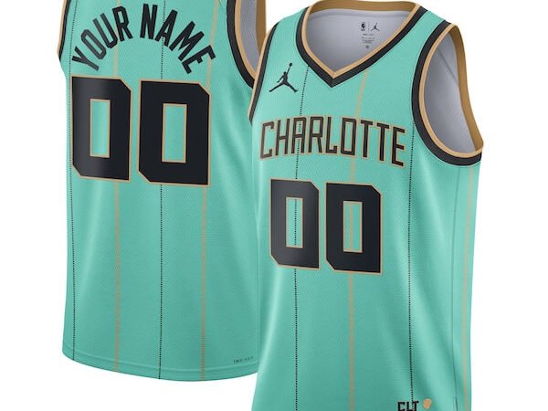 Charlotte Hornets Jordan Brand Unisex 2024/25 Custom Swingman Jersey - City Edition - Mint