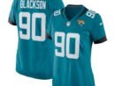 Angelo Blackson Jacksonville Jaguars Nike Women's Team Game Jersey -  Teal