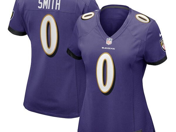 Roquan Smith Baltimore Ravens Nike Women's Team Game Jersey - Purple