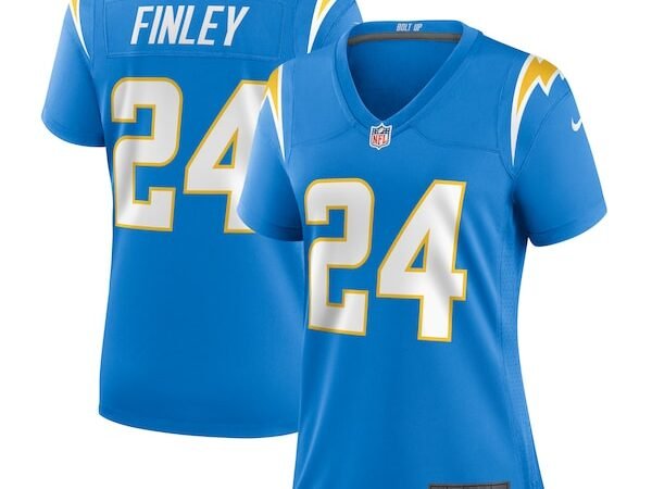 AJ Finley Los Angeles Chargers Nike Women's Team Game Jersey -  Powder Blue