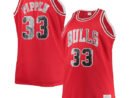 Scottie Pippen Chicago Bulls Big & Tall 1997/98 NBA 75th Anniversary Diamond Swingman Jersey - Red