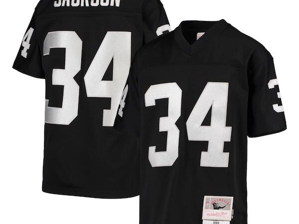 Bo Jackson Las Vegas Raiders Youth 1988 Legacy Retired Player Jersey - Black