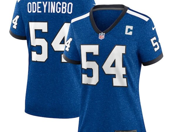Dayo Odeyingbo Indianapolis Colts Nike Women's Indiana Nights Alternate Game Jersey - Royal/Royal