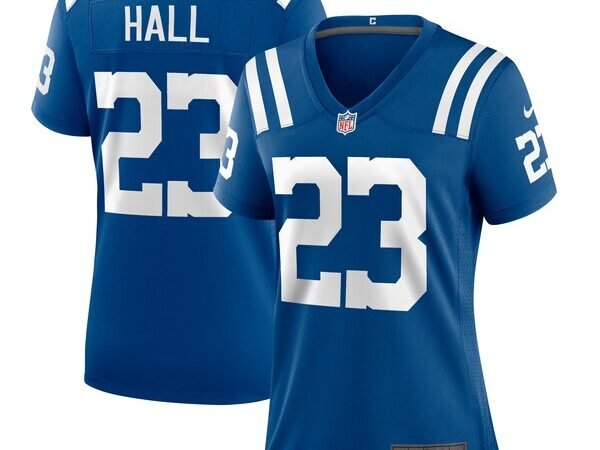 Darren Hall Indianapolis Colts Nike Women's Team Game Jersey - Royal
