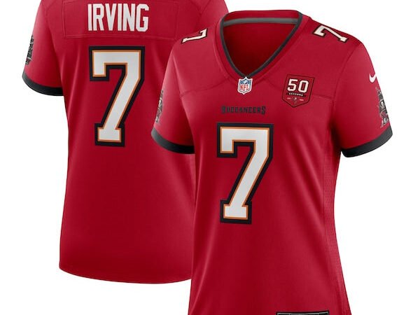 Bucky Irving Tampa Bay Buccaneers Nike Women's 50th Season Team Game Jersey - Red/White/Creamsicle