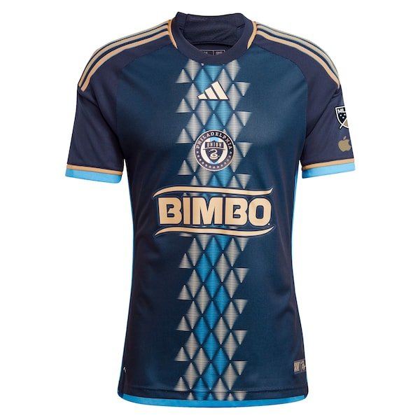Philadelphia Union adidas 2024 The XV Kit Authentic Custom Jersey – Navy