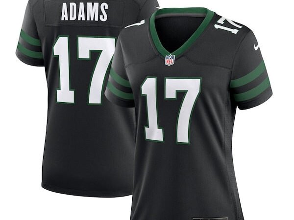 Davante Adams New York Jets Nike Women's Alternate Game Jersey - Legacy Black/White/Green