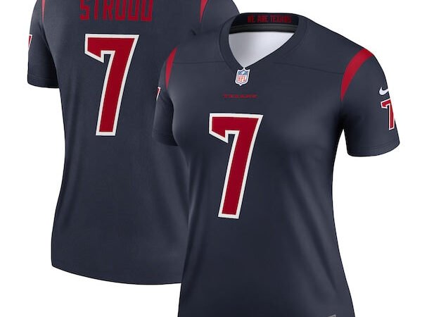 C.J. Stroud Houston Texans Nike Women's  Legend Jersey - Navy/Red