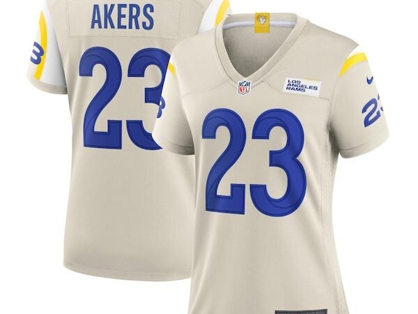 Cam Akers Los Angeles Rams Nike Women's Game Jersey - Bone/White