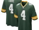Men's Green Bay Packers Brett Favre Nike Green Game Retired Player Jersey