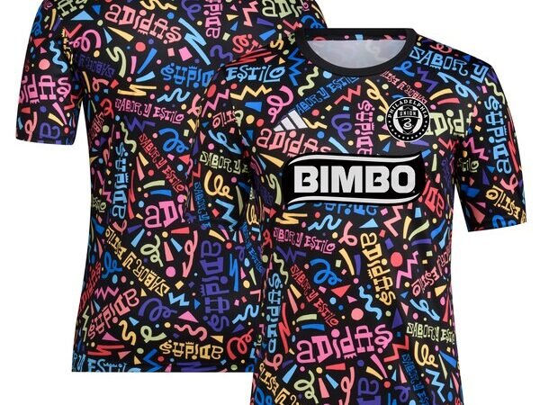 Philadelphia Union adidas 2024 Hispanic Heritage Pre-Match Top - Black