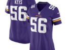 Austin Keys Minnesota Vikings Nike Women's Team Game Jersey -  Purple