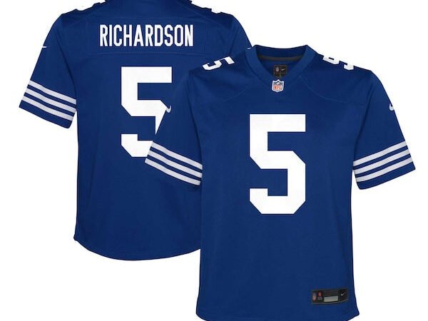 Anthony Richardson Indianapolis Colts Nike Youth Alternate Player Game Jersey - Royal