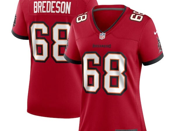 Ben Bredeson Tampa Bay Buccaneers Nike Women's  Game Jersey -  Red