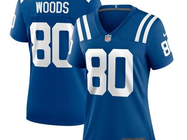 Jelani Woods Indianapolis Colts Nike Women's Player Game Jersey - Royal