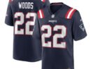 Charles Woods New England Patriots Nike Team Game Jersey -  Navy