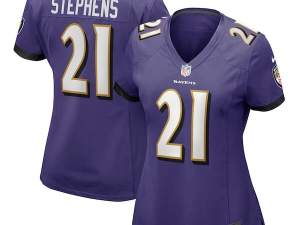 Brandon Stephens Baltimore Ravens Nike Women's Game Jersey - Purple