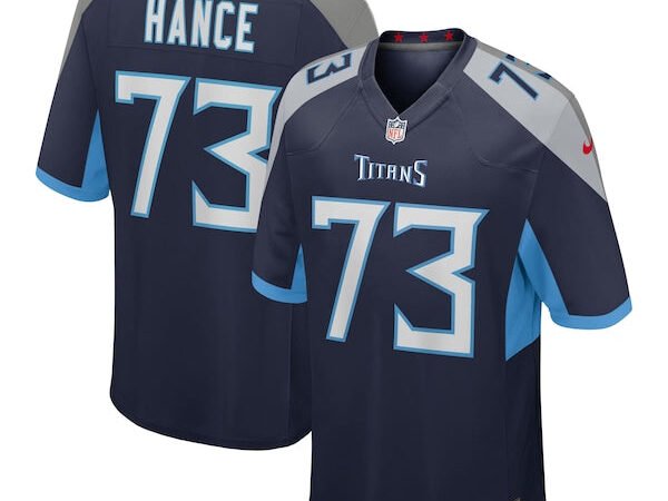 Blake Hance Tennessee Titans Nike Team Game Jersey -  Navy