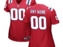 New England Patriots Nike Women's Alternate Custom Jersey - Red