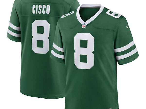 Andre Cisco New York Jets Nike Team Game Jersey - Legacy Green